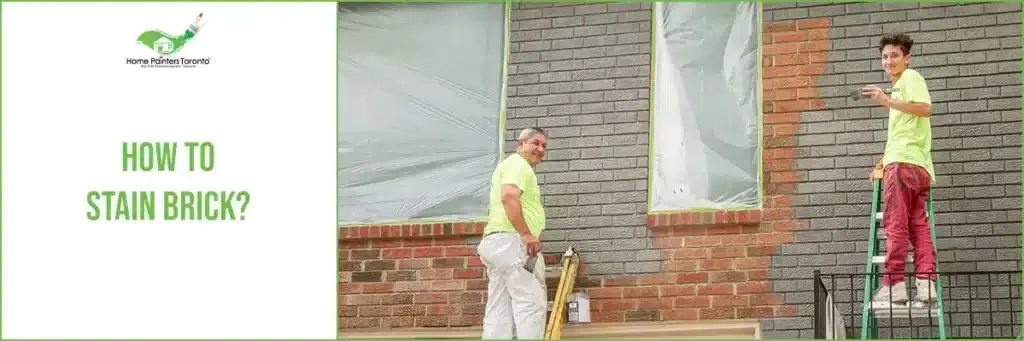How to Stain Brick?