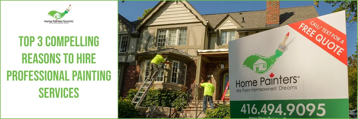 exterior painting by home painters toronto