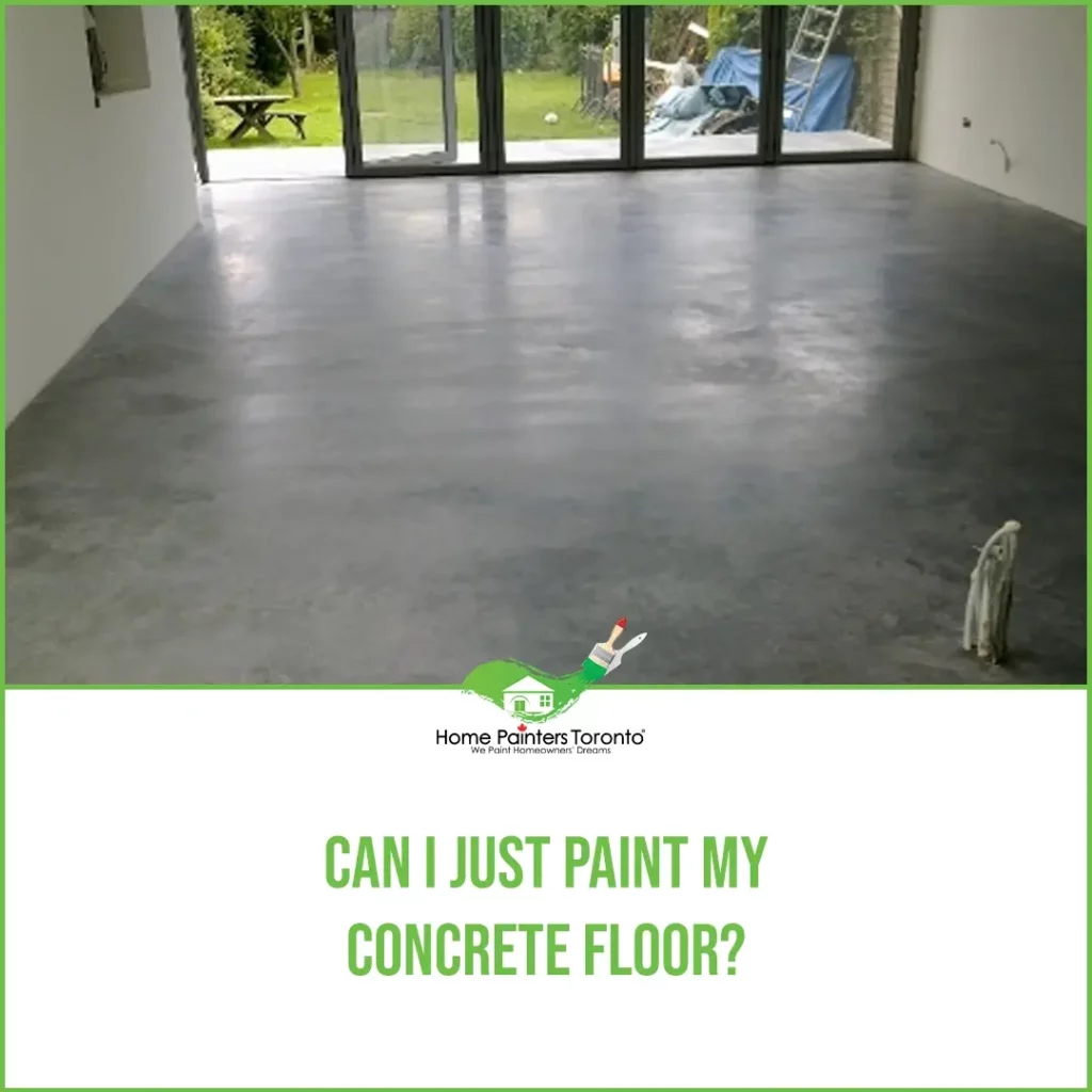 Can I Just Paint My Concrete Floor featured