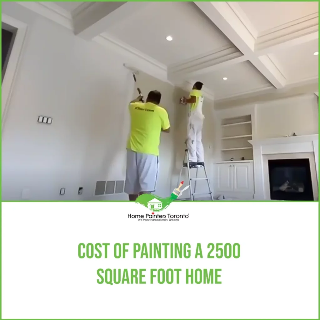 Cost of Painting a 2500 Square Foot Home Image