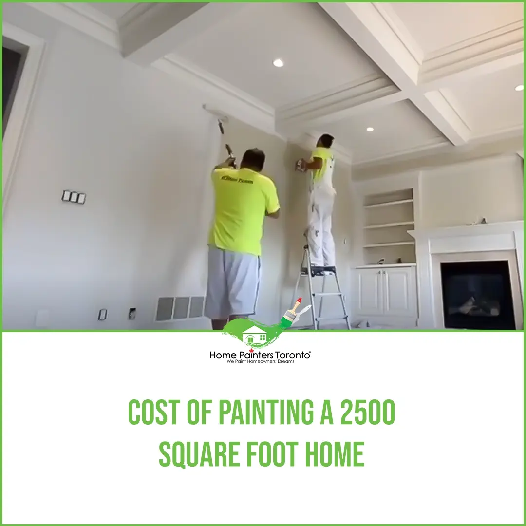 Cost of Painting a 2500 Square Foot Home HPT