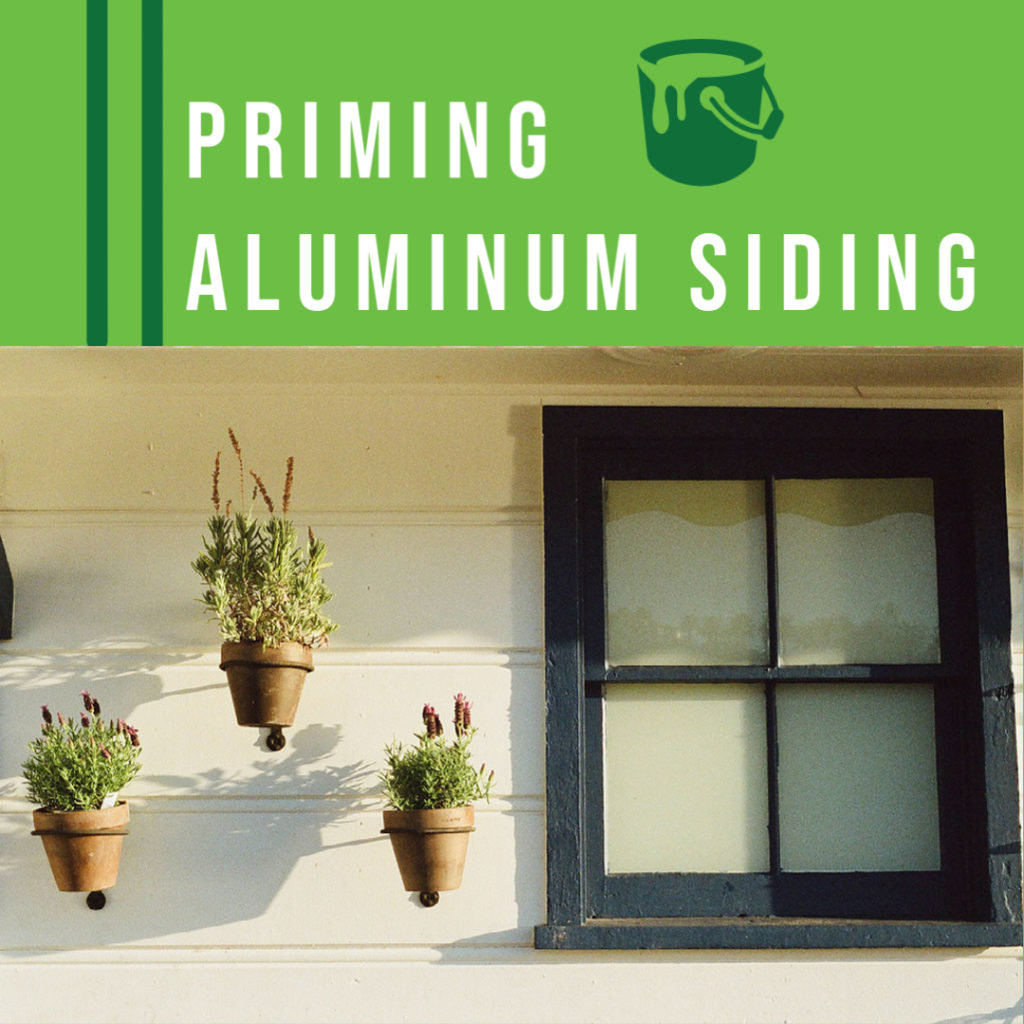 Priming Aluminum Siding