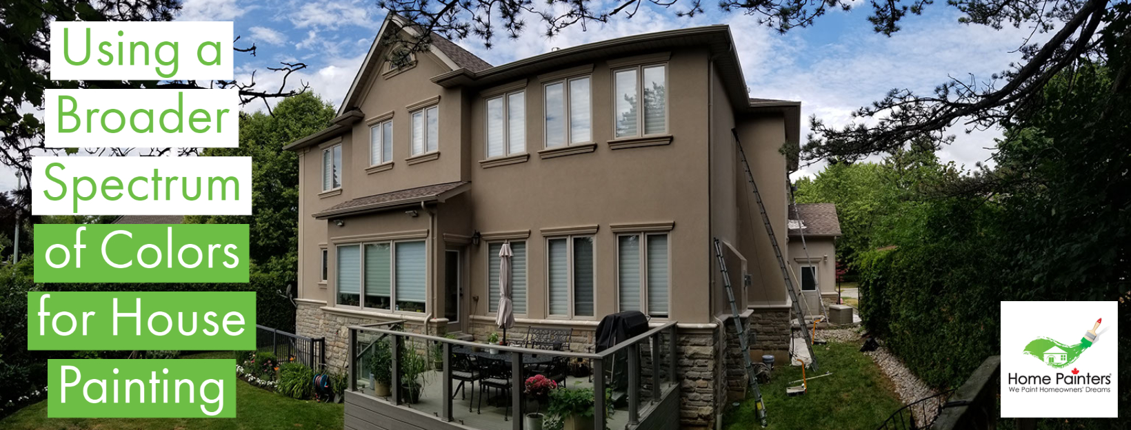 Using a Broader Spectrum of Colors for House Painting