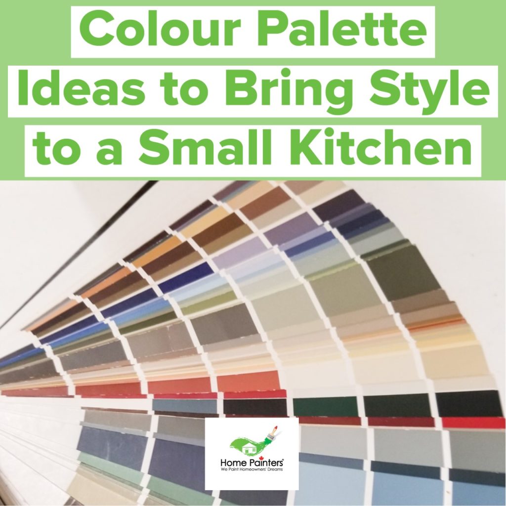 See some colour palette ideas for your small kitchen