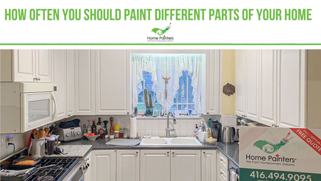 Painting different parts of your home
