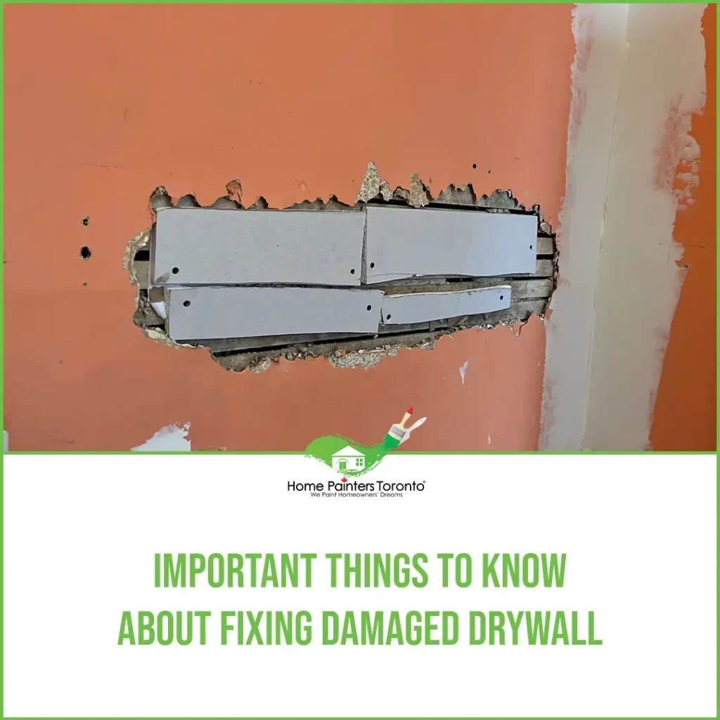 Important Things to Know about Fixing Damaged Drywall featured