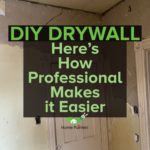 diy drywall steps of professional