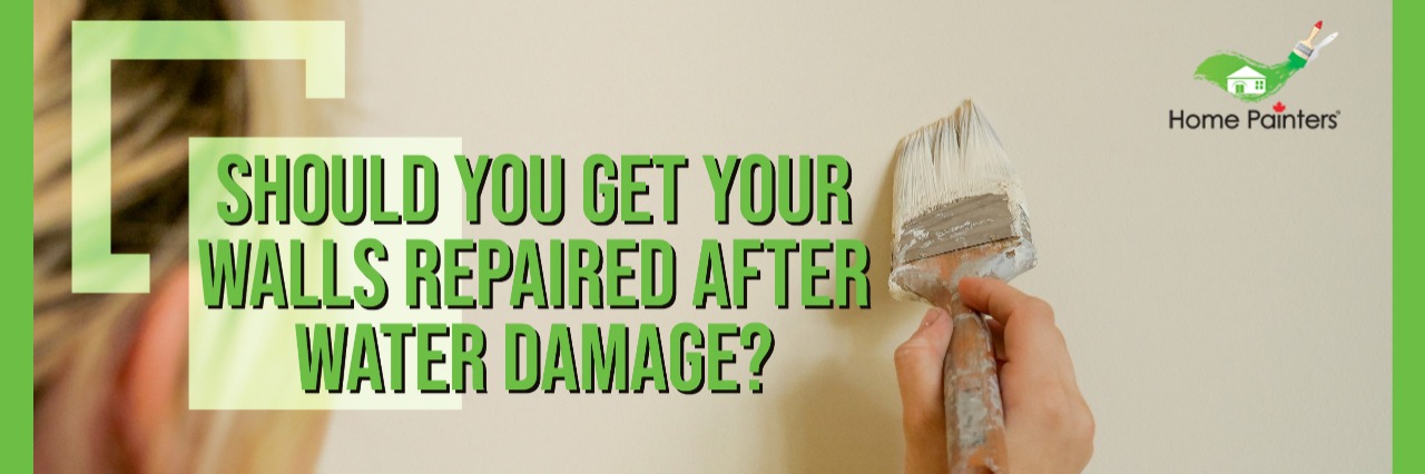 Get your walls repaired after water damage