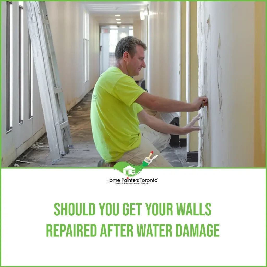 Should you Get Your Walls Repaired After Water Damage?