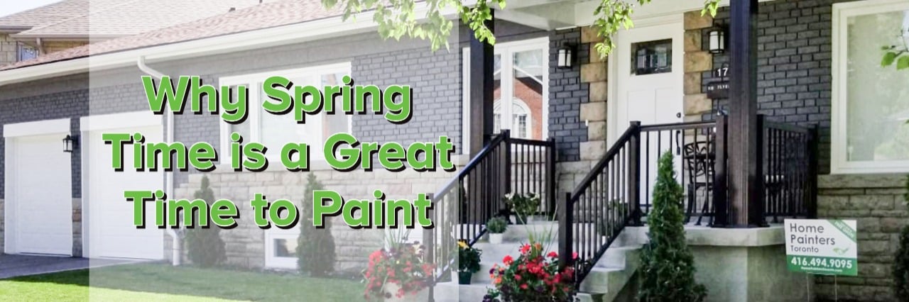 Why Spring Time Is a Great Time to Paint