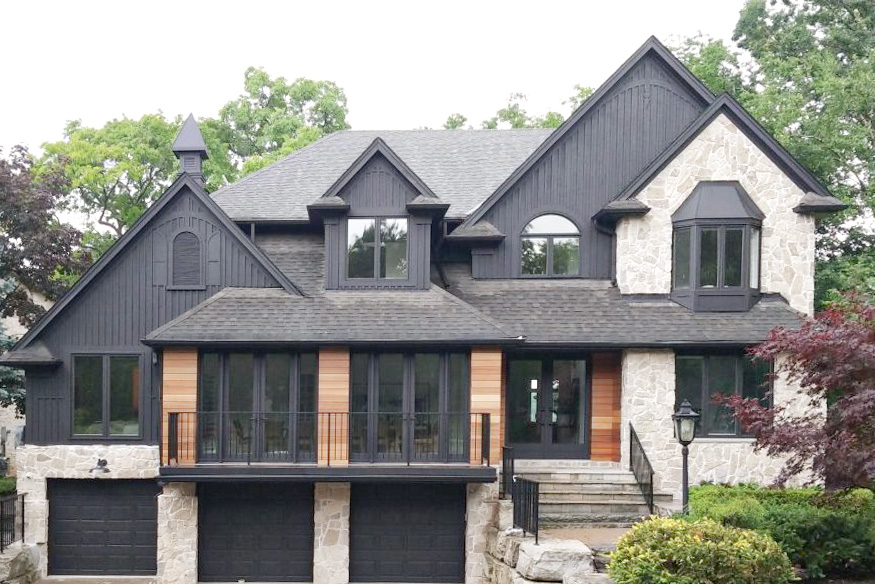 Aluminum windows and siding