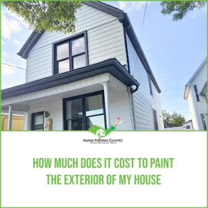 How Much Does It Cost To Paint The Exterior Of My House Image