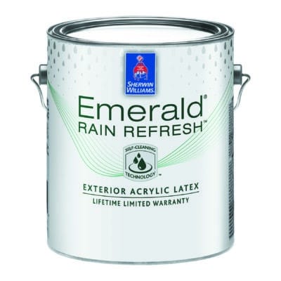 Sherwin Williams Emerald Rain Refresh Exterior Acrylic Latex Paint