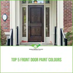 Top 5 Front Door Paint Colours