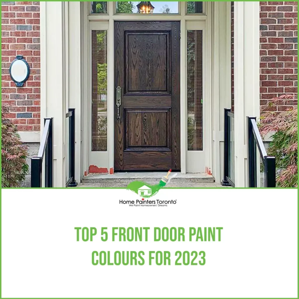 Top 5 Front Door Paint Colours for 2023
