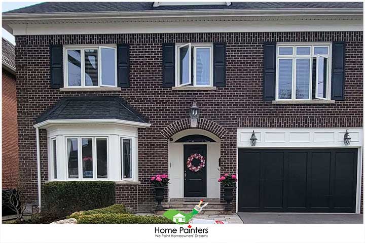 Vinyl Window and Door Painting by Home Painters Toronto