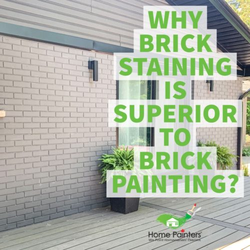 Should I Use Brick Staining or Brick Painting to my Bricks? HPT