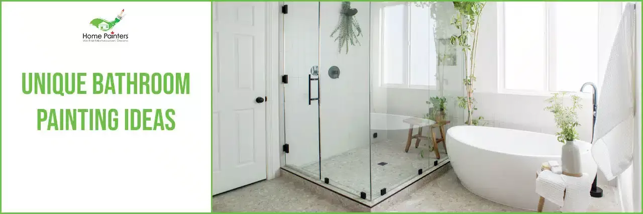 unique bathroom painting ideas
