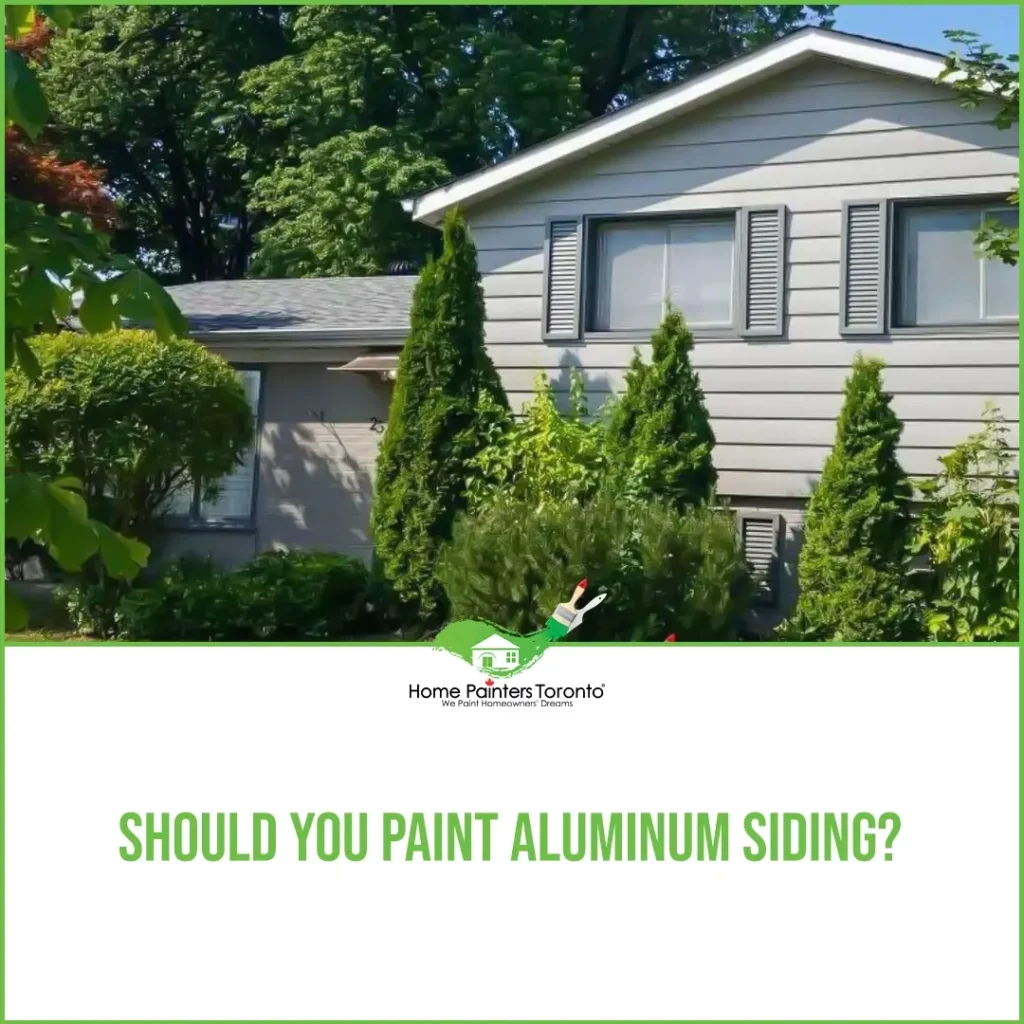 Should You Paint Aluminum Siding Image