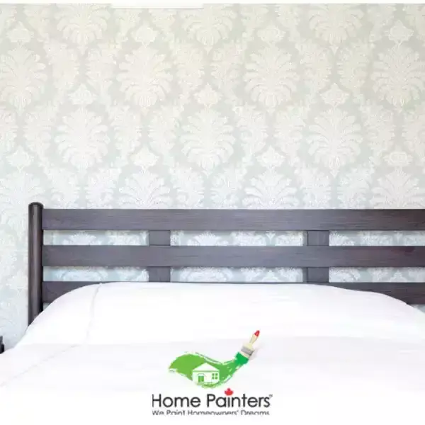 interior wallpaper installation