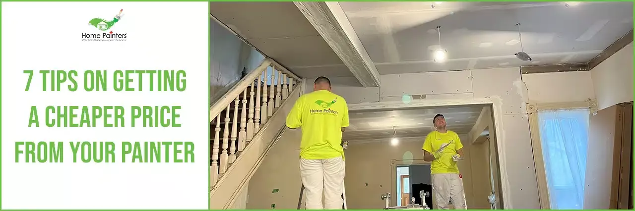 Getting a cheaper price from your painter