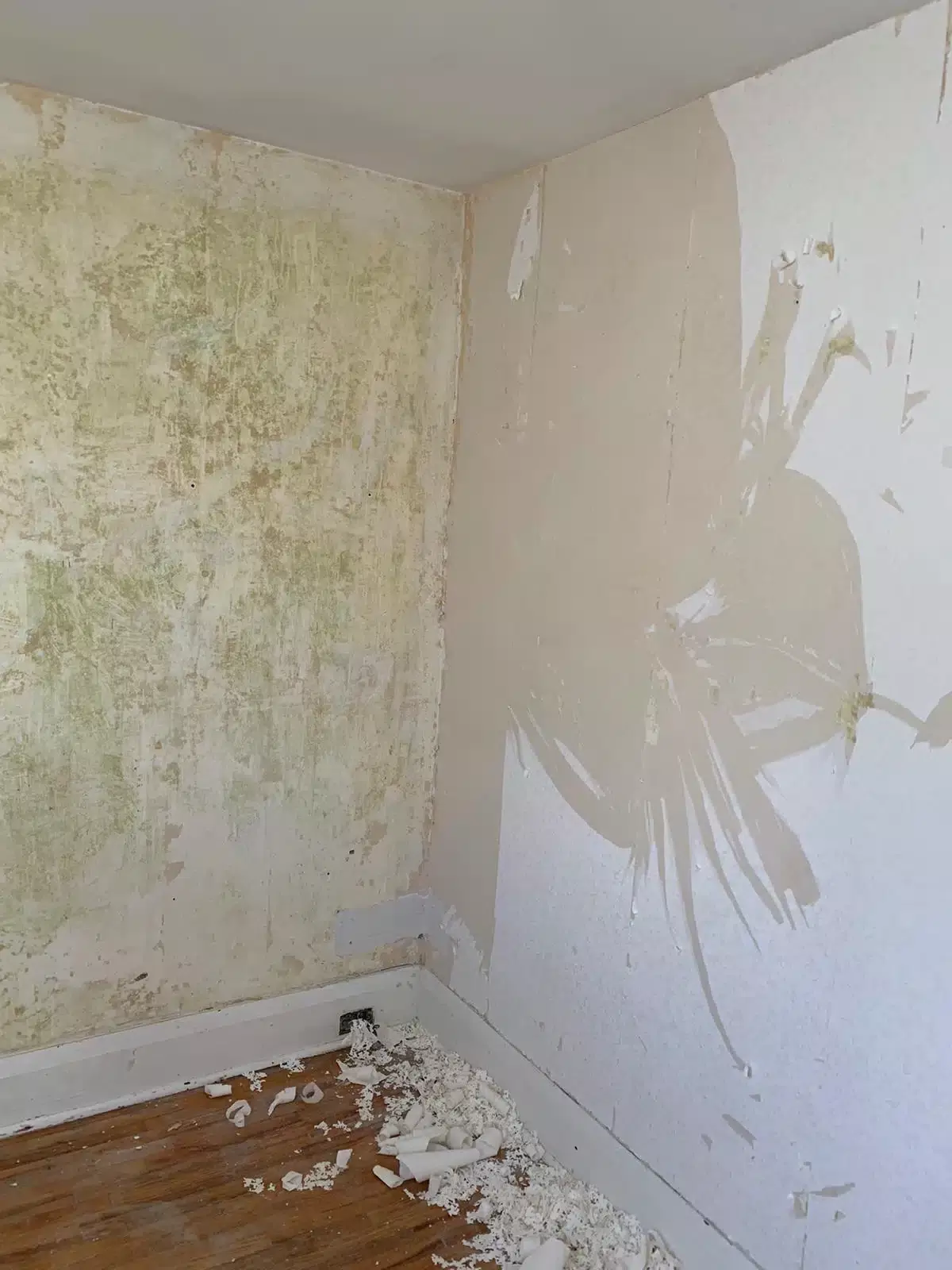 wallpaper removal for painting