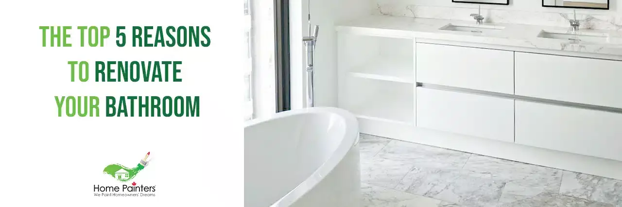 these are the top 5 reason why you should renovate your bathroom