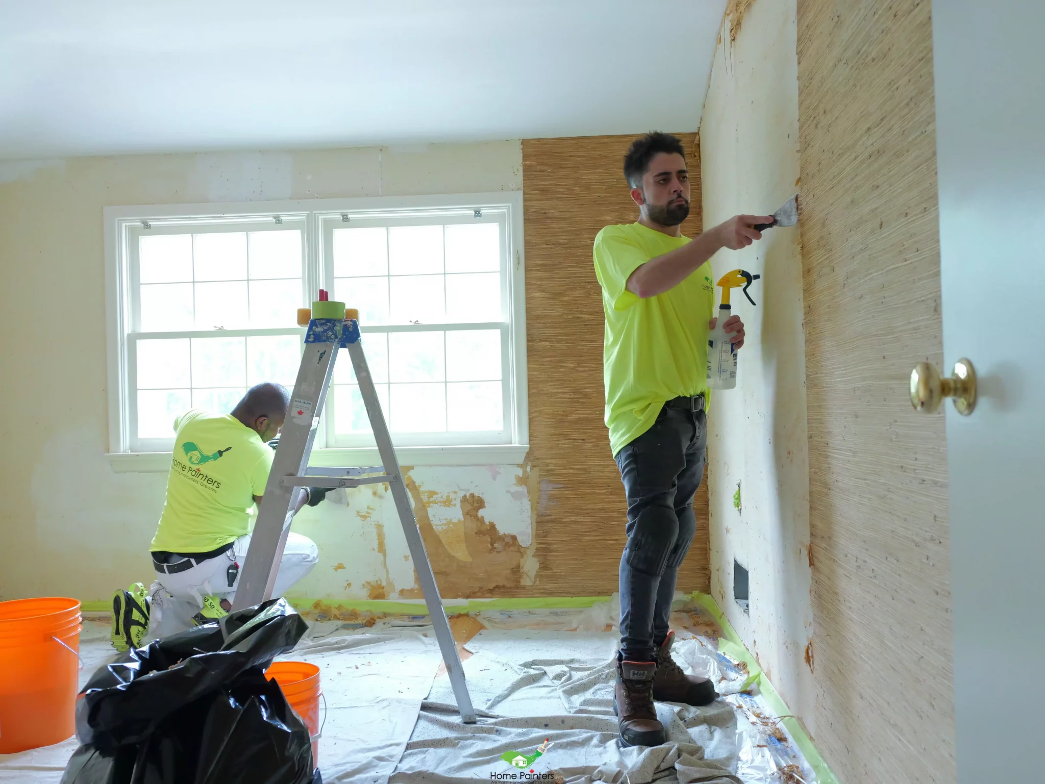 Wallpaper removal preparation