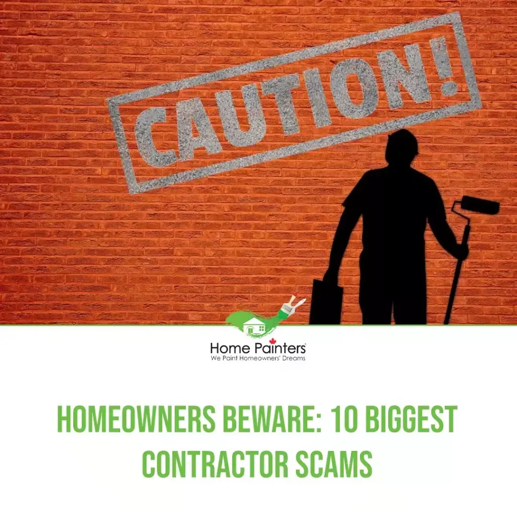 Beware of the biggest contractor scams