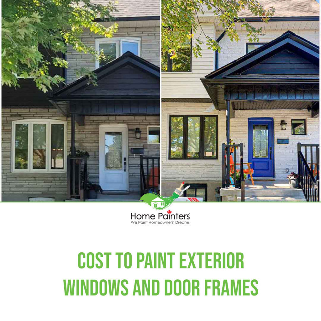 Cost to Paint Exterior Windows and Door Frames