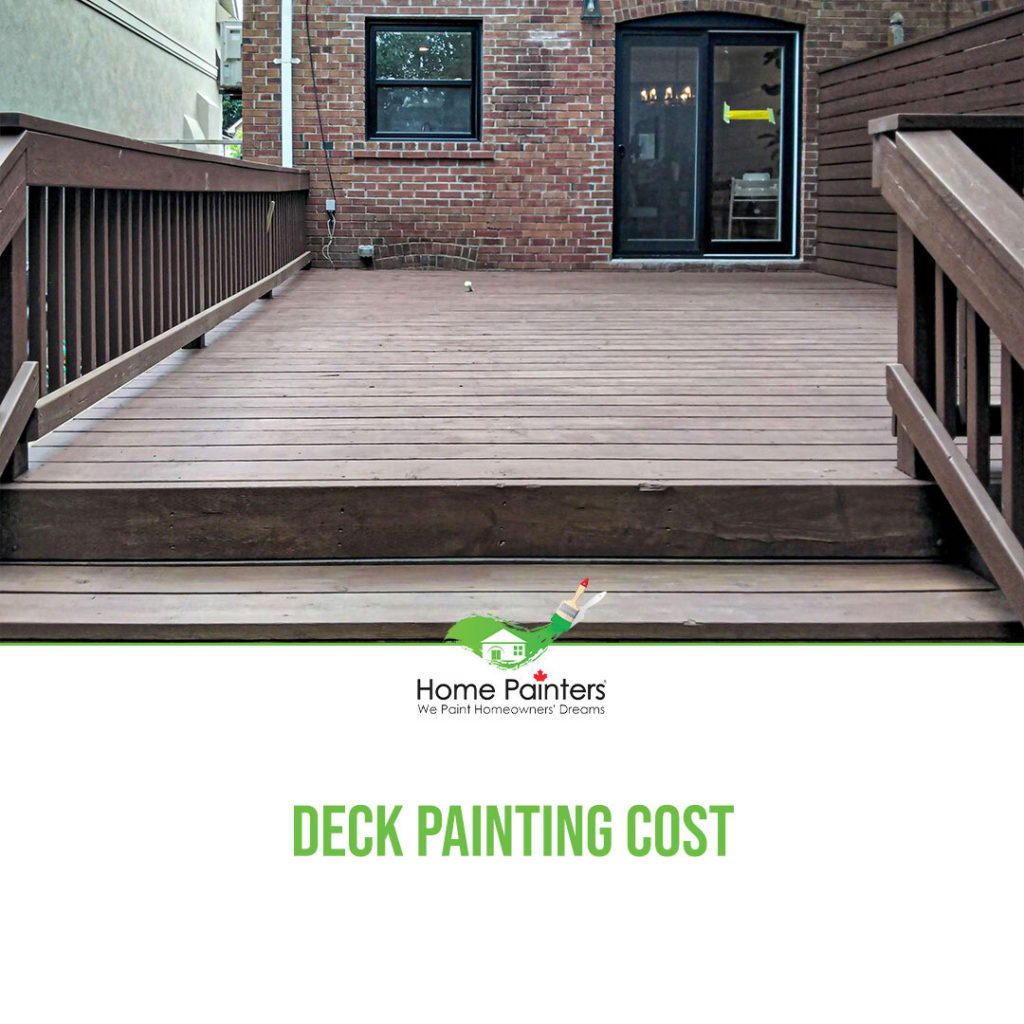 deck painting cost