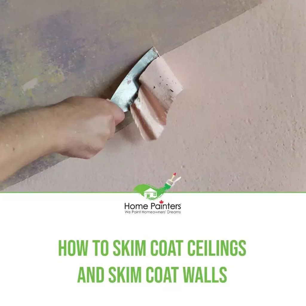 how to skim coat ceilings