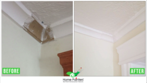 Before and After picture of Interior Trim Painting by interior house painters, home painting services, interior house paint, best rated indoor paint