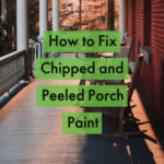 how to fix chipped paint