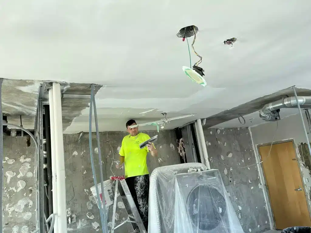 Painter Painting Ceilings