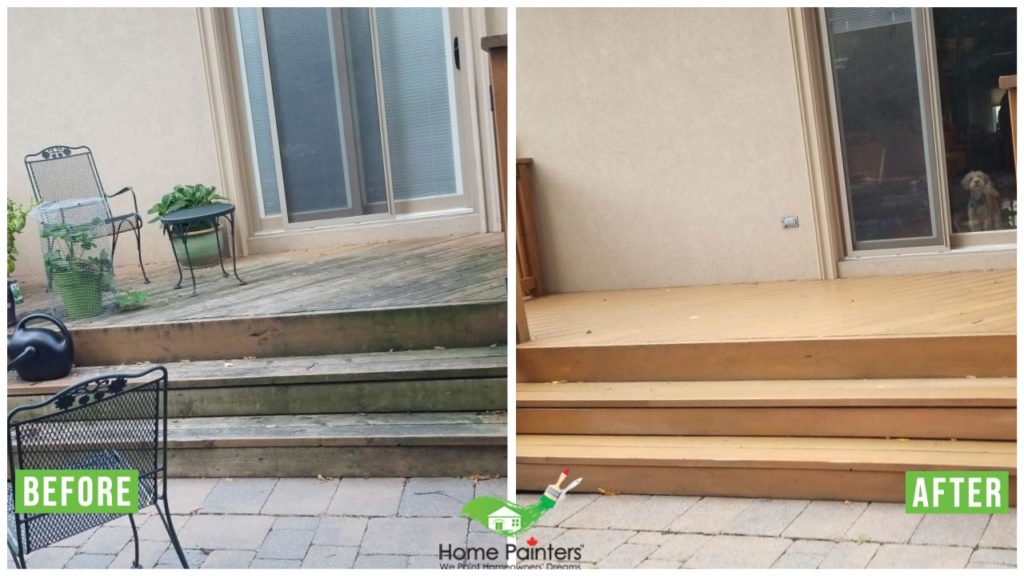 Exterior Deck Staining