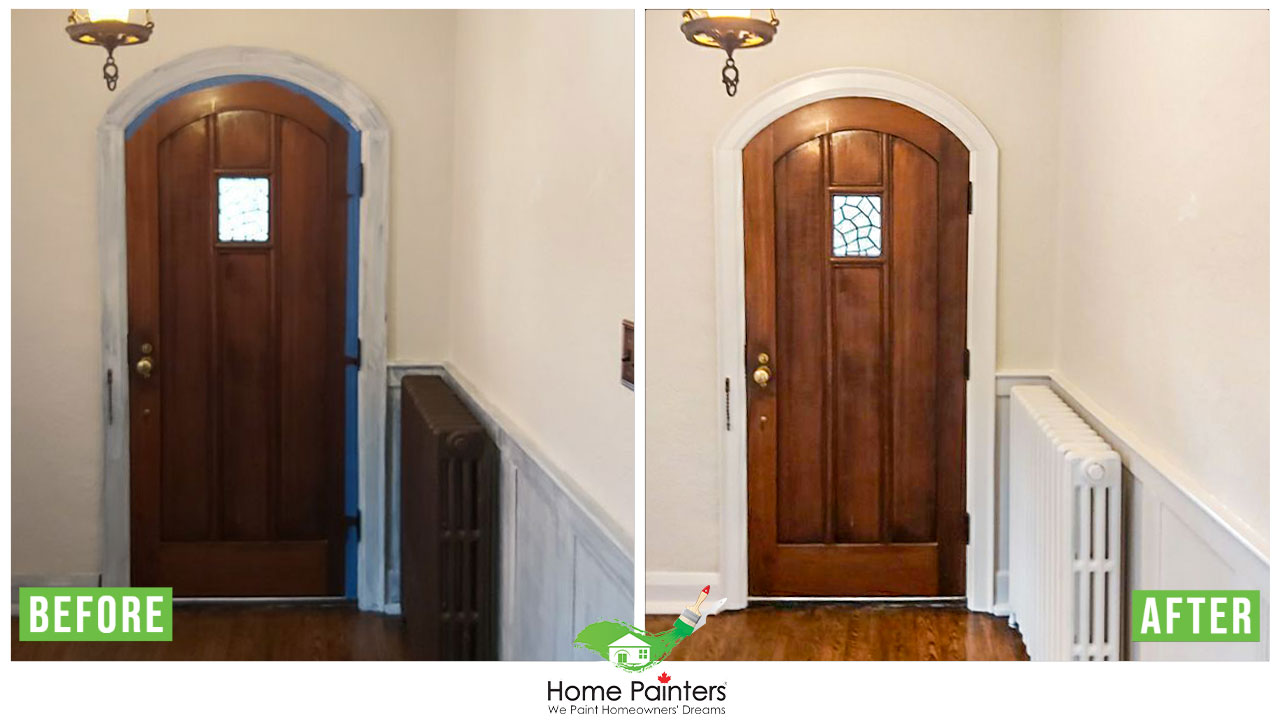 Interior Wall Painting and Front Door Painting
