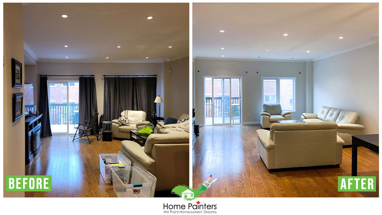 Interior Painting and Popcorn Ceiling Flattening