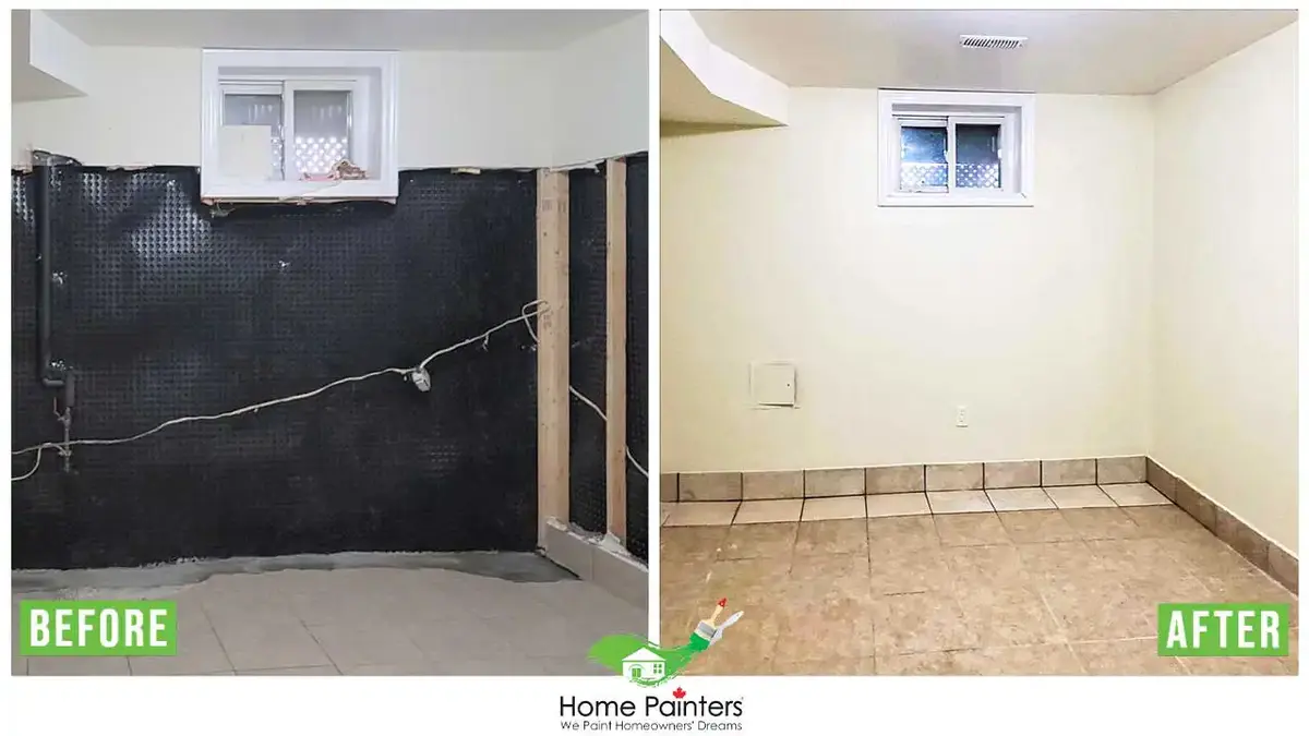 interior wall painting and tile repair and installation by home painters toronto