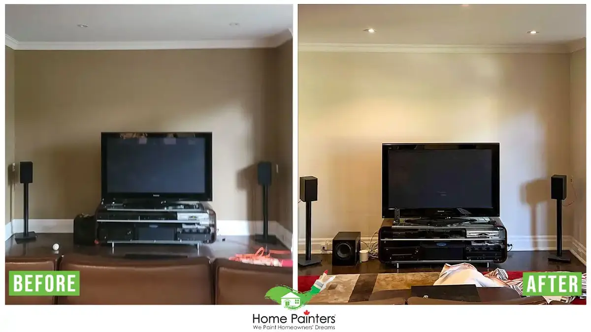 interior wall painting by home painters toronto
