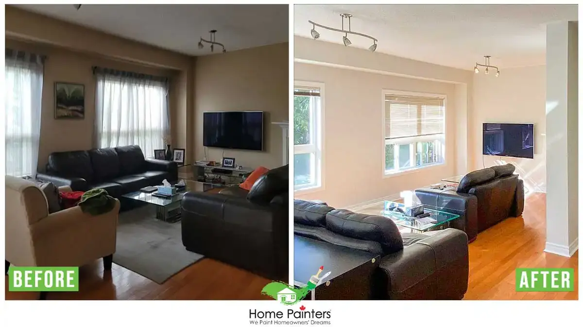 interior wall painting by home painters toronto