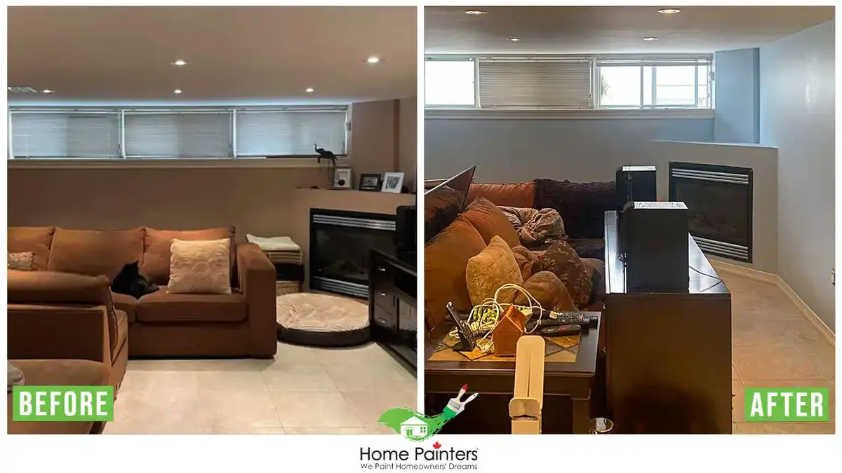 interior wall painting by home painters toronto
