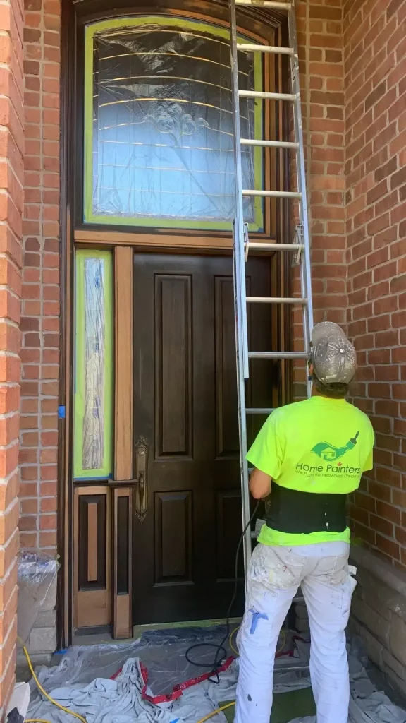 painting front door