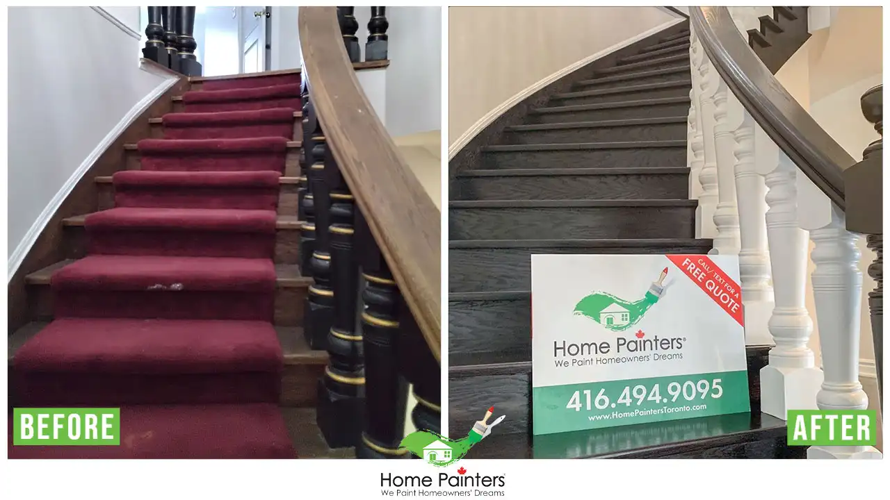 Interior Staircase Painting