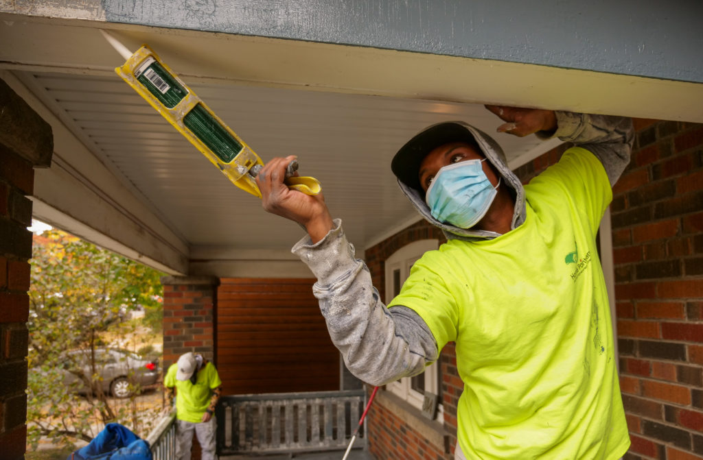 exterior caulking