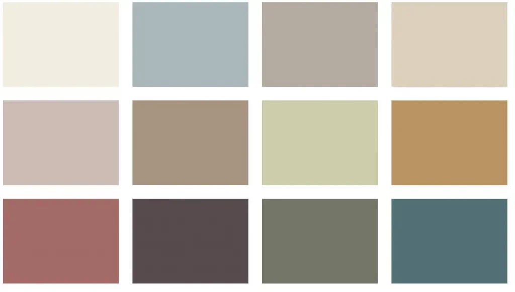 top paint colour palette for 2023
