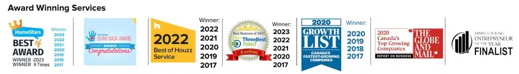 professional home painting services awards