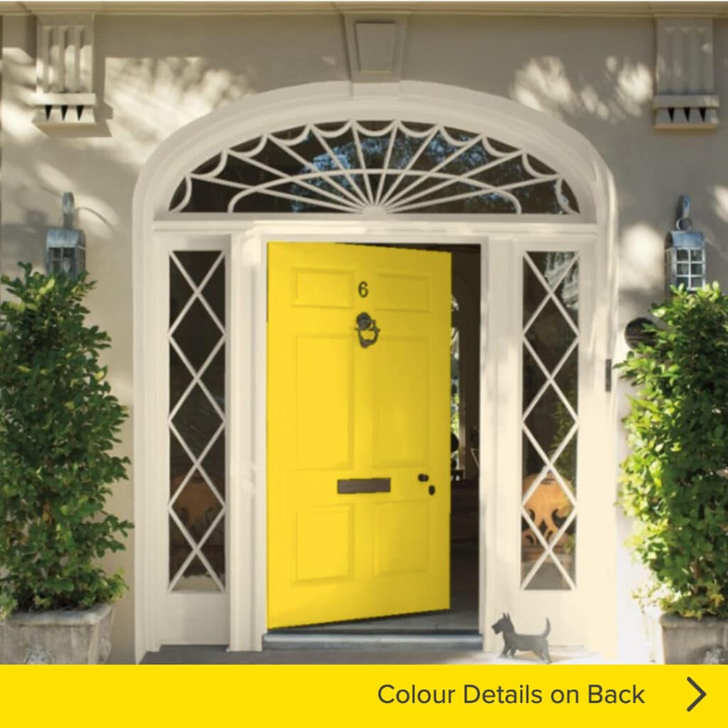 Bright Yellow Door