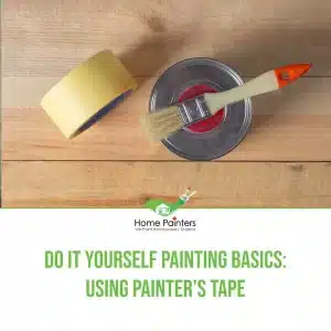 Do It Yourself Painting Using Painters Tape