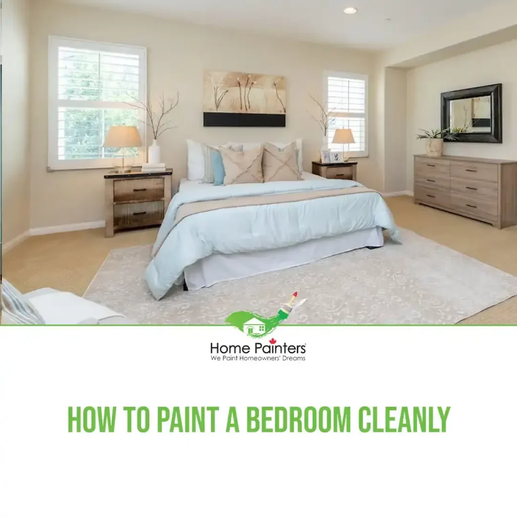 How to Paint a Bedroom Cleanly